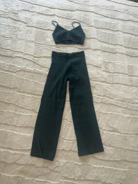 PINK Victoria's Secret Ribbed Knit Lounge PJ Set